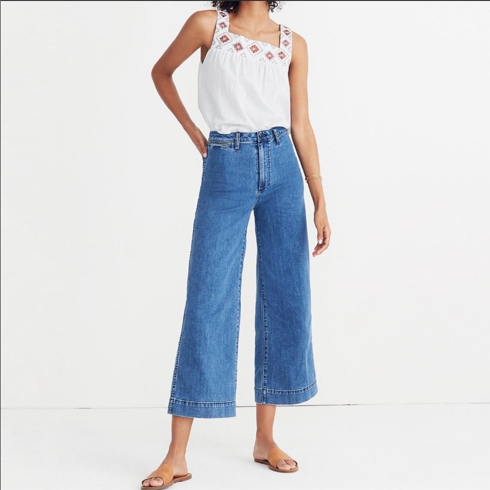 Madewell Emmett Wide Leg Jeans - Size 29 Tall
